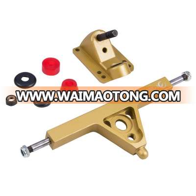 Maxfind Electric skateboard longboard Parts aluminum truck 1 pair gold color OEM/ODM/drop shipping